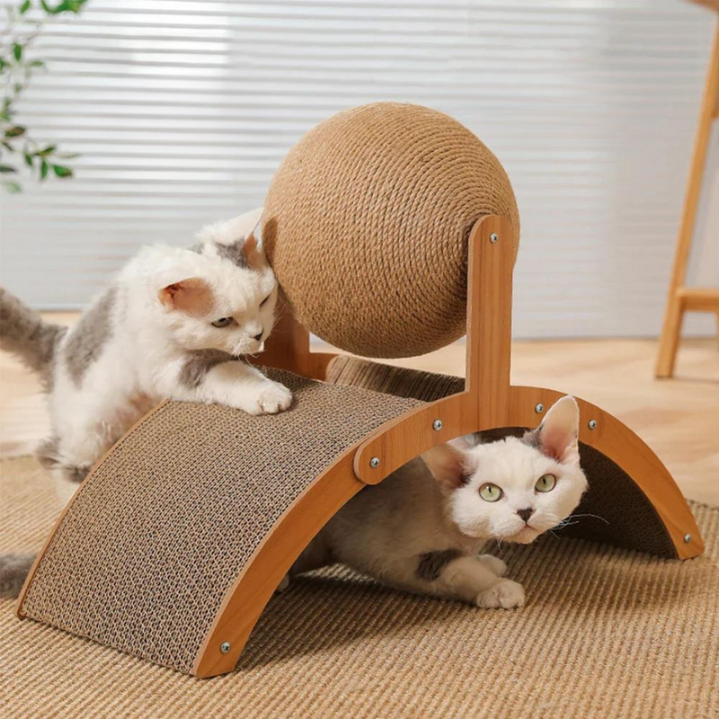 Double Sphere Scratcher